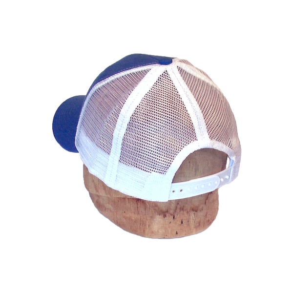 OG USA Logo | Trucker Hat | Blue Panels + White Mesh